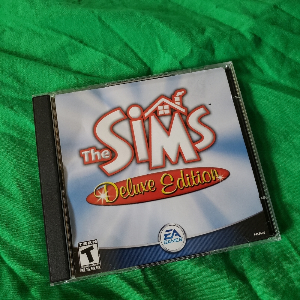 The Sims Deluxe Edition CDROM